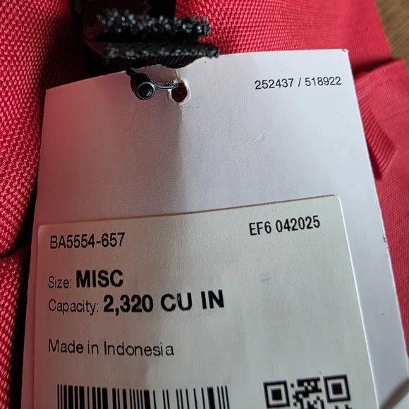 Nike Hoops Elite Pro Basketball Backpack University Red/Black/Metallic - Picture 3 of 10